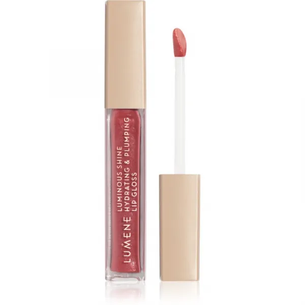 Lumene Luminous Shine hydratačný lesk na pery odtieň 7 Petal Pink 5 ml