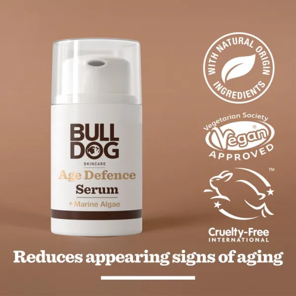 Bulldog Age Defence Serum sérum proti vráskam pre mužov 50 ml