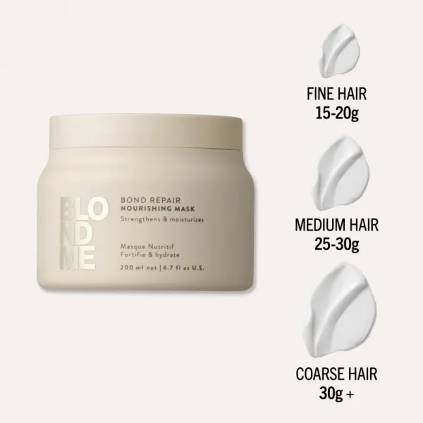 Schwarzkopf Professional Blondme Bond Repair Nourishing Mask intenzívne vyyživujúca maska 200 ml