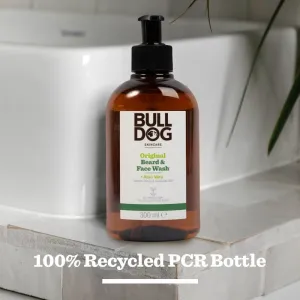 Bulldog Original Beard & Face Wash čistiaci gél pre mužov 2v1 300 ml