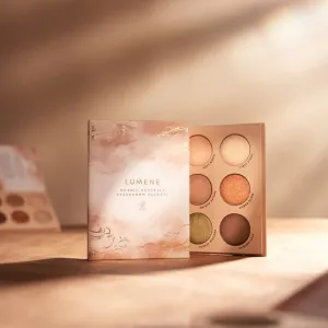 Lumene Nordic Makeup paletka očných tieňov Nordic Neutrals 8 g