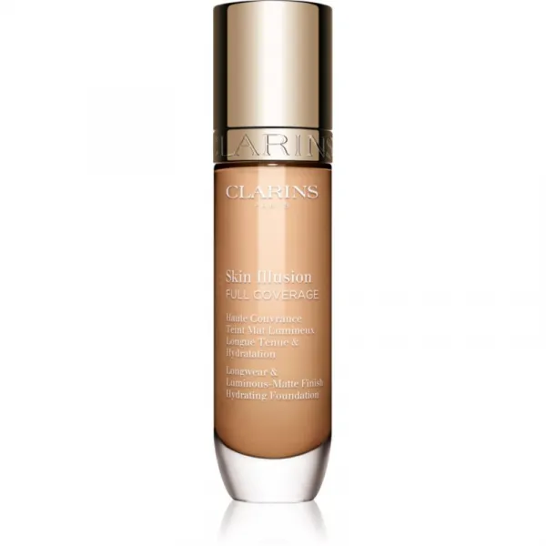 Clarins Skin Illusion Hydrating Foundation vysoko krycí make-up odtieň 108.3N 30 ml