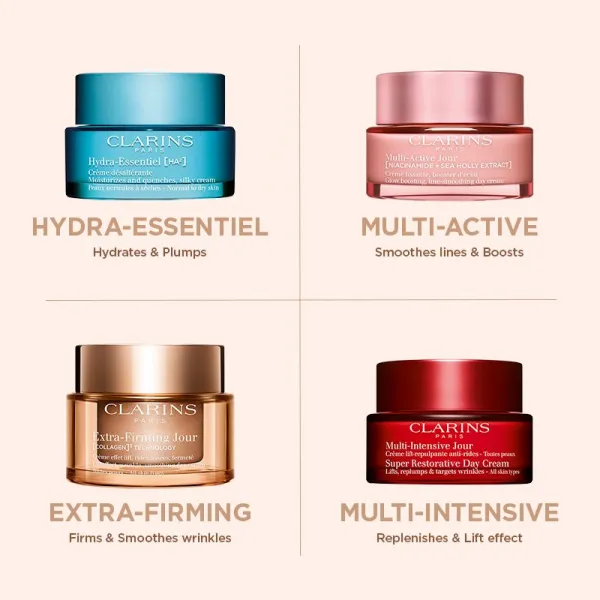 Clarins Extra-Firming Day Cream denný liftingový krém proti vráskam pre suchú pleť 50 ml
