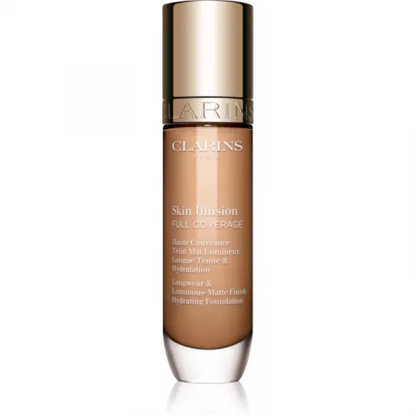 Clarins Skin Illusion Hydrating Foundation vysoko krycí make-up odtieň 110N 30 ml