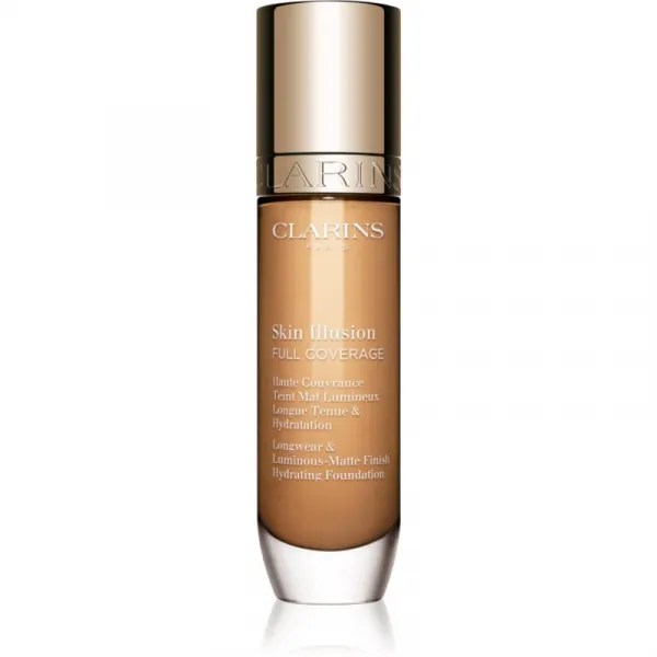 Clarins Skin Illusion Hydrating Foundation vysoko krycí make-up odtieň 112.3N 30 ml