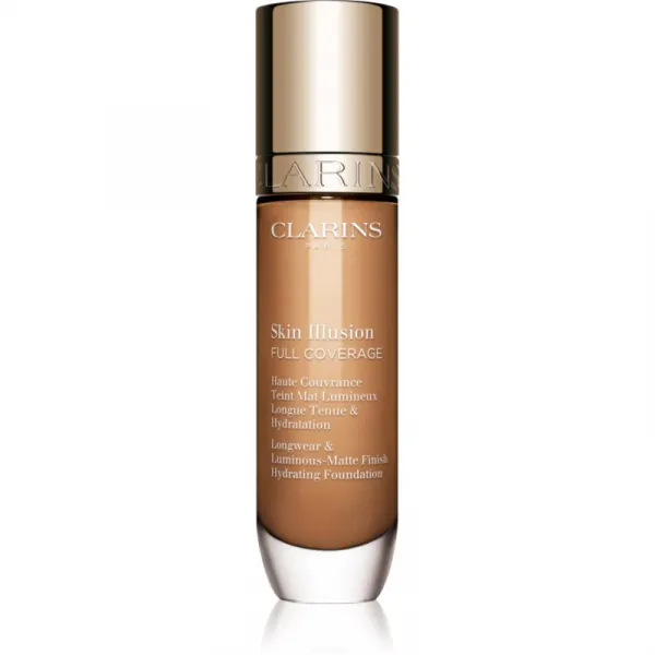 Clarins Skin Illusion Hydrating Foundation vysoko krycí make-up odtieň 111N 30 ml