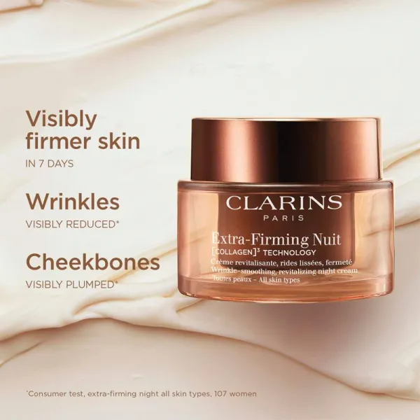 Clarins Extra-Firming Night Cream nočný liftingový krém proti vráskam pre všetky typy pleti 50 ml