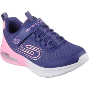 Skechers MICROSPEC MAX ADVANCE - FLY 3.0 Dievčenská vychádzková obuv, fialová, veľkosť