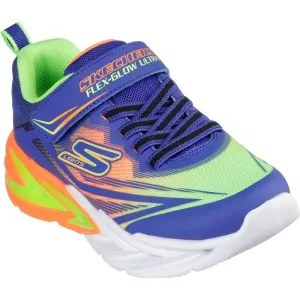 Skechers FLEX-GLOW ULTRA Detská voľnočasová obuv, modrá, veľkosť