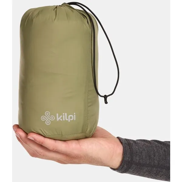 KILPI NAI Pánska zateplená vesta, tmavo zelená, veľkosť