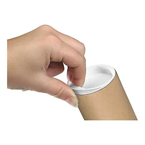 25  x Zásielkový tubus Ø100mm, dĺžka 620mm, hnedý Raja