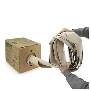 Recyklovaný výplňový papier v dávkovacích krabiciach | RAJA