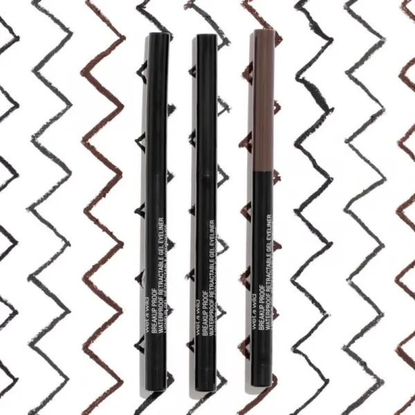Wet n Wild MegaLast Retractable Eyeliner dlhotrvajúce očné linky odtieň 01 Black 0,2 g