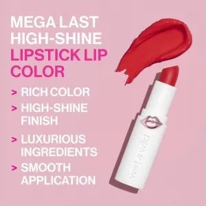 Wet n Wild MegaLast lesklý rúž s hydratačným účinkom odtieň Pinky Ring 3.3 g