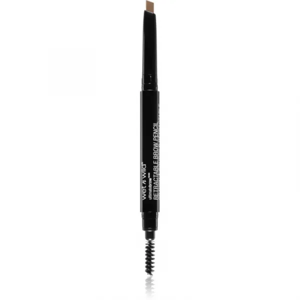 Wet n Wild Ultimate Brow obojstranná ceruzka na obočie s kefkou odtieň Ash Brown 0.2 g