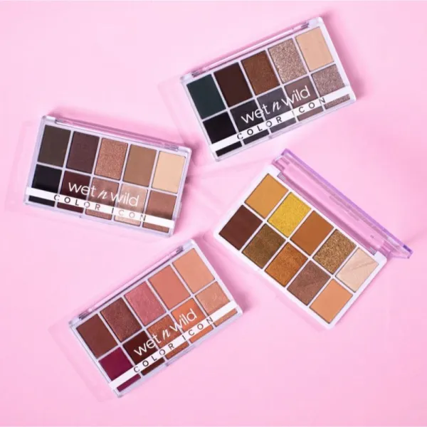 Wet n Wild Color Icon 10-Pan paletka očných tieňov odtieň Light Off 12 g