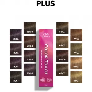 Wella Professionals Color Touch Plus farba na vlasy odtieň 77/03  60 ml