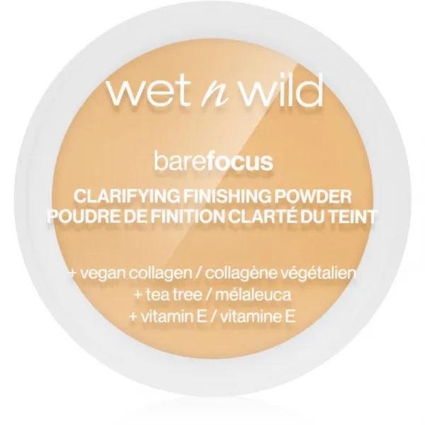 Wet n Wild BareFocus Clarifying Finishing Powder zmatňujúci púder odtieň Light/Medium 6 g