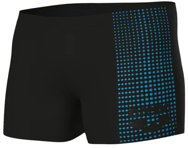 Arena foggy dots swim short black/blue m - uk34