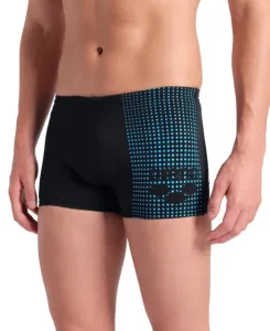 Arena foggy dots swim short black/blue m - uk34