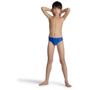Arena boys swim brief graphic royal/fluo red 152cm