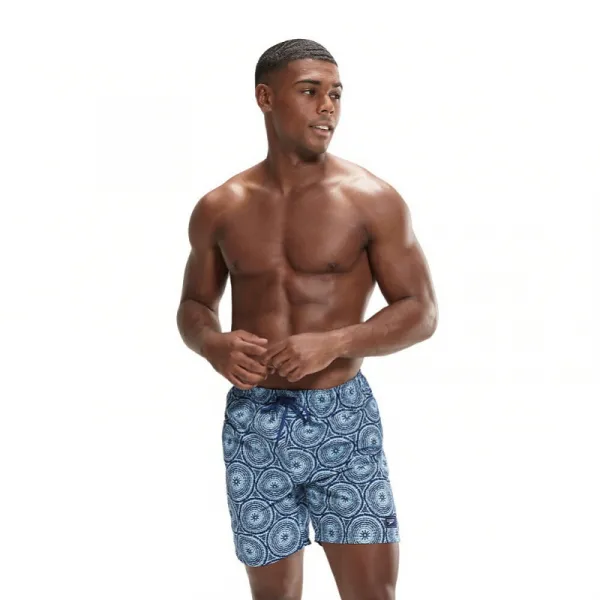 Speedo printed leisure 18 watershort blue tack/ammonite s - uk32