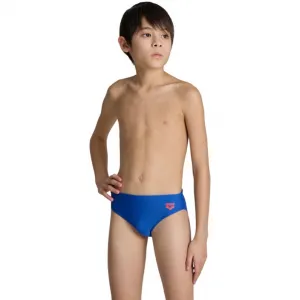 Arena boys swim brief graphic royal/fluo red 152cm