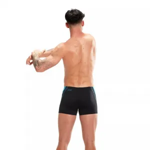 Speedo hyper boom splice aquashort black/bolt s - uk32