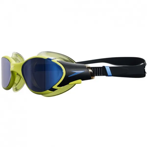 Speedo Biofuse 2.0 plavecké okuliare Farba: Zrkadlová modrá / žltá / čierná