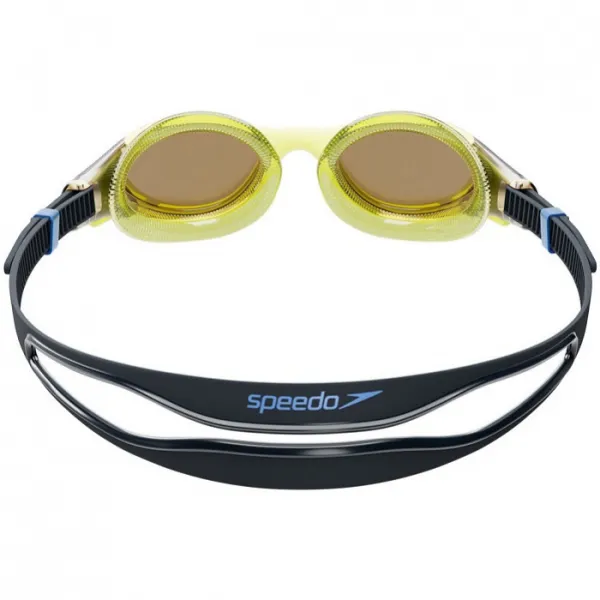 Speedo Biofuse 2.0 plavecké okuliare Farba: Zrkadlová modrá / žltá / čierná