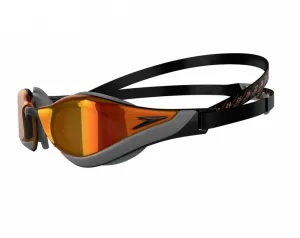 Speedo fastskin pure focus mirror čierno/oranžová