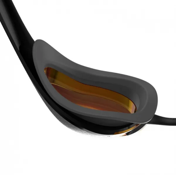 Speedo fastskin pure focus mirror čierno/oranžová