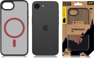 Tactical MagForce Hyperstealth kryt 2.0, iPhone 16e, čierno-červený
