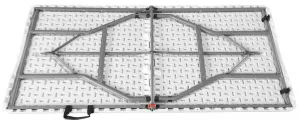 Skladací stôl CATERING oceľ / plast Rojaplast 152 x 70 x 73 cm
