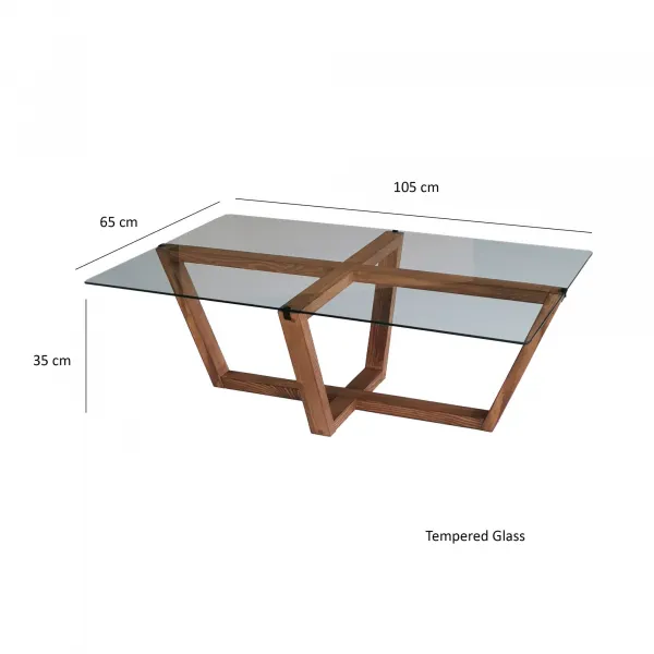 Konferenčný stolík Amalfi Walnut