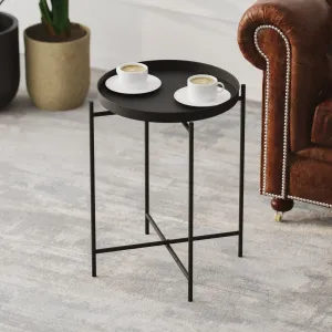 Kalune Design Odkládací stolek Shb-007-B černý