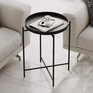 Kalune Design Odkládací stolek Shb-007-B černý