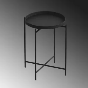 Kalune Design Odkládací stolek Shb-007-B černý