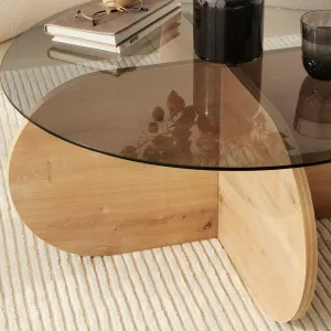 Konferenčný stolík Bubble Sapphire Oak Fume