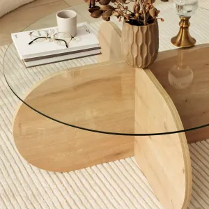 Konferenčný stolík Bubble Sapphire Oak