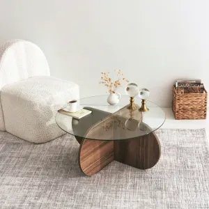 Konferenčný stolík Bubble Walnut