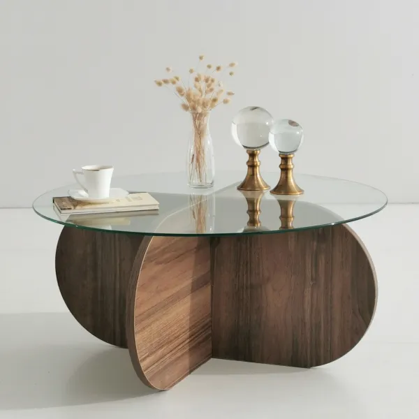 Konferenčný stolík Bubble Walnut