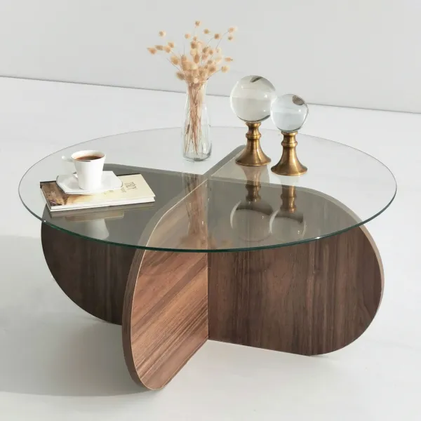 Konferenčný stolík Bubble Walnut