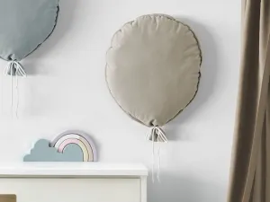 Textilná dekorácia na stenu BALÓN do detskej izby Zvoľte farbu: Modrá