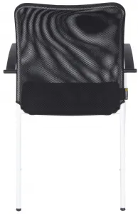 OFFICE PRO Konferenčná stolička TRITON WHITE čierna