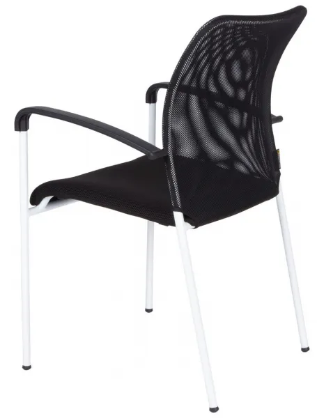 OFFICE PRO Konferenčná stolička TRITON WHITE čierna