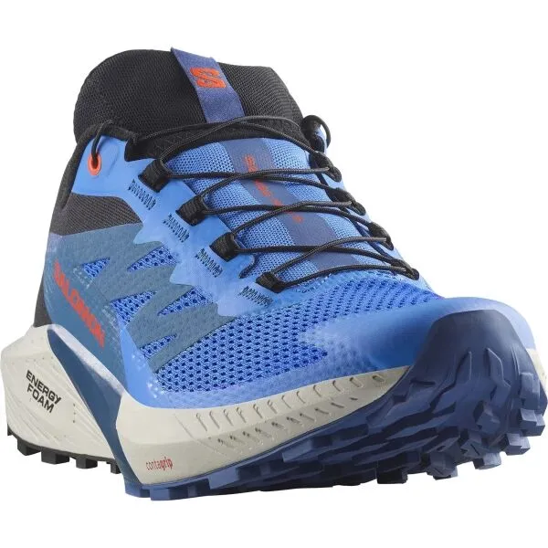 Salomon SENSE RIDE 5 Pánska obuv na trailový beh, modrá, veľkosť 44