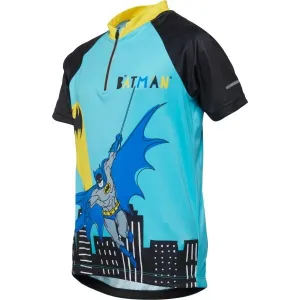 Warner Bros BATMAN JERSEY Chlapčenský cyklistický dres, modrá, veľkosť 128-134