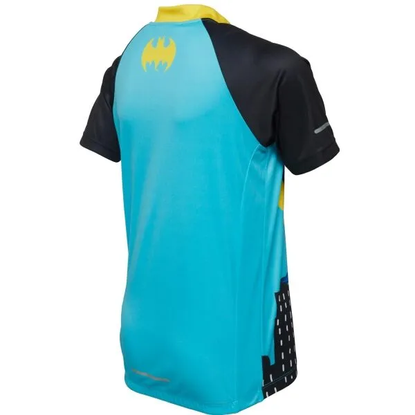 Warner Bros BATMAN JERSEY Chlapčenský cyklistický dres, modrá, veľkosť 128-134