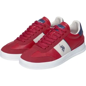 U.S. POLO ASSN. CAMPY Pánske tenisky, červená, veľkosť